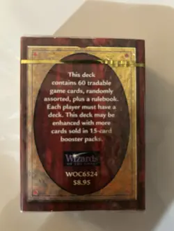Magic The Gathering Fifth Edition 60 Card Starter Deck New SEALED! - Image 2