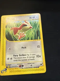 Pokemon Card - Pidgey #123/165 Expedition Pokemon - Mint - Image 1