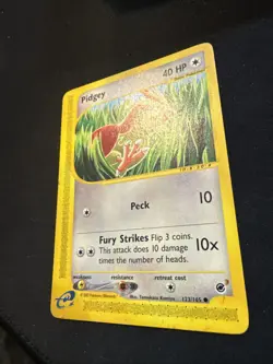 Pokemon Card - Pidgey #123/165 Expedition Pokemon - Mint - Image 2