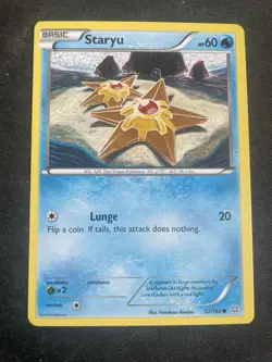 Staryu 32/160 XY Primal Clash Common Pokemon TCG Card English NM - Image 1