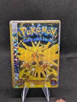 Pokemon Gameboy Cards Legendary Birds Customs - Image 2