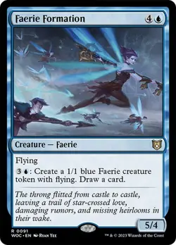 Faerie Formation [Wilds of Eldraine Commander] MTG - Image 1