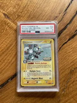 2006 Pokemon EX Magneton 22/92 - Legend Maker Reverse Holo - PSA 8 - Image 1