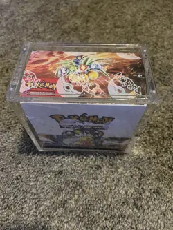 Pokemon TCG Scarlet Violet Surging Sparks Booster Box Sealed with Acrylic Case - Image 2
