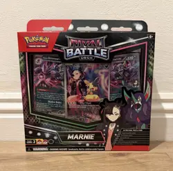 Pokemon TCG Sealed Rival Battle Deck Marnie's Morpeko Black Star Promo - Image 1