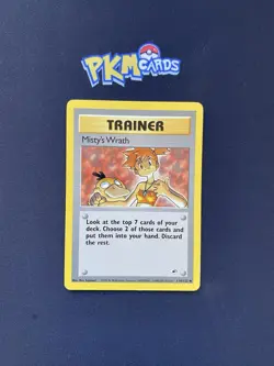 Pokemon TCG Misty's Wrath Gym Heroes 114/132 Regular MP. - Image 1