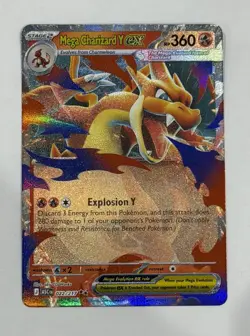 Pokemon Mega Charizard Y Ex Mega Evolutions- Ascended Heros 022/217 NM - Image 1