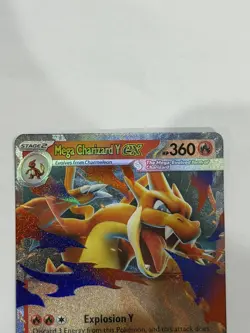 Pokemon Mega Charizard Y Ex Mega Evolutions- Ascended Heros 022/217 NM - Image 5