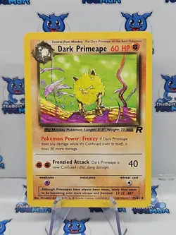 Dark Primeape 43/82) - Team Rocket Pokemon MP - Image 1