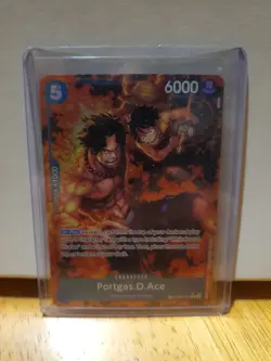 One Piece CCG Portgas.D.Ace Alternate Art TR OP08-052 English - Image 1