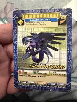 Bandai Digimon Trading Card Starter Deck 3 Gigadramon St-113 - Image 1