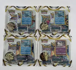 Pokemon Trading Card Game Silver Tempest 6 Packs Total Lot of 4 3-pack Blisters! 820650850967 - Image 1