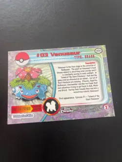 Pokemon Cards: 2000 Topps Chrome Venusaur 03 - Image 2
