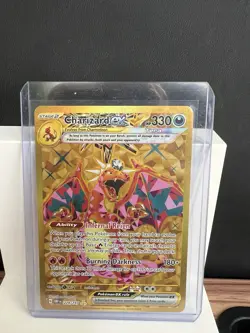 Pokemon TCG Charizard EX Hyper Rare Holo Card 228/197 Sv03: Obsidian Flames - Image 1