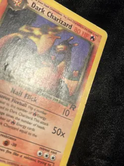 Dark Charizard 21/82 Team Rocket Set Rare Non-Holo Pokemon Card WOTC HP/DMG - Image 2