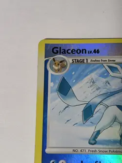 Glaceon 20/100 Majestic Dawn Platinum Stamped Reverse Holo 2008 Pokemon Card LP - Image 4