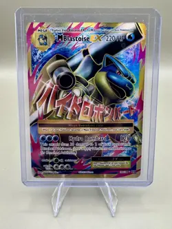Pokemon TCG Mega M Blastoise EX Evolutions Full Art Ultra Rare Holo - Image 3