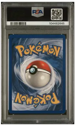 1999 POKEMON BASE SET UNLIMITED #7 HITMONCHAN-HOLO PSA 6 - Image 2