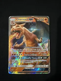 Pokemon TCG Charizard GX SM195 Detective Pikachu Promo Holo Card - Image 1