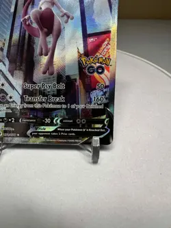 Pokemon Card - Mewtwo V Pokemon GO 072/078 Ultra Rare Alternate Full Art Holo NM - Image 5