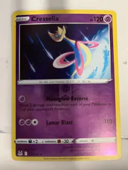 Cresselia 074/196 Lost Origin Pokemon Reverse Holo Foil Rare - Image 1