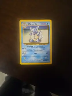 💥 Wartortle Non Holo WOTC Pokemon Card 42/102 Vintage Base Set 1999 - Image 1