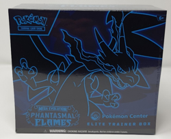 Phantasmal Flames Pokemon Center Exclusive Elite Trainer Box ETB Sealed - Image 1