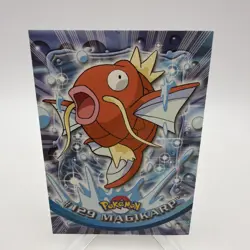 Topps Pokemon Magikarp 129 Series 3 Blue Logo Non Holo TV Animation Edition NMT - Image 1