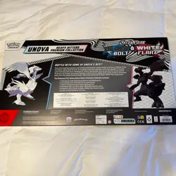 Pokemon TCG Black Bolt & White Flare Unova Heavy Hitters Premium Collection Box - Image 2