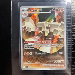 Pokemon Garganacl #147/132 Me01: Mega Evolution Holo Illustration Rare NM (b) - Image 1