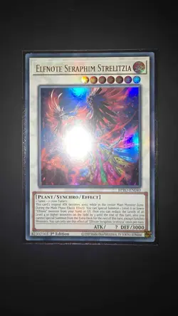 Elfnote Seraphim Strelitzia Ultra Rare BPRO-EN040 1st Edition YuGiOh - Image 1