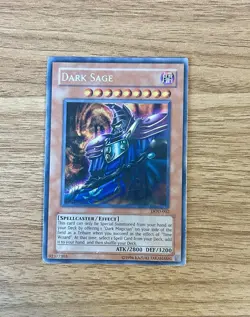 Konami Yu-Gi-Oh! Dark Sage DOD-002 Dawn of Destiny Prismatic Secret Rare - Image 1