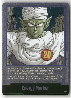 Piccolo - Energy Marker - E-55 - Dragon Ball Super Card Game - Namek Saga Art - Image 1