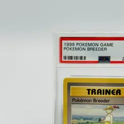 Pokemon Breeder Trainer 1999 Pokemon Base Set #76 PSA 10 TCG Gem Mint Card - Image 4