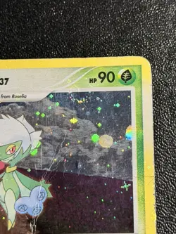 Roserade 17/132 Secret Wonders HOLO BLEED ERROR 2 SWIRLS Pokemon Card - Image 2