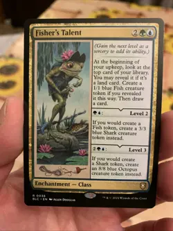 Fisher's Talent ☆ BLC●EN 0036 ☆ Bloomburrow Commander ☆ MTG TCG - Image 1