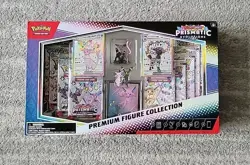 Pokemon Prismatic Evolutions Premium Figure Collection New Sealed In Hand - Image 1
