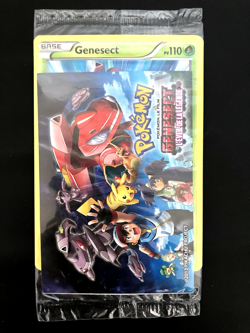 CARTE POKEMON GENESECT SHINY BW101 PROMO NOIR ET BLANC FILM NEUF SOUS BLISTER - Image 1