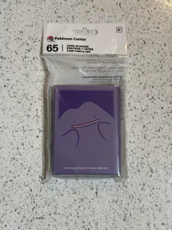 Brand New Sealed Pokemon Center Official Sleeves x65 Ditto Quartet Portrait - Image 1