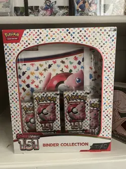 Nintendo Pokemon TCG Scarlet & Violet - 151 Binder Collection - 4 Packs 820650853142 - Image 1
