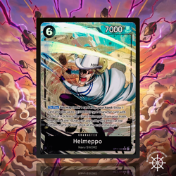 Helmeppo Alt Art | OP11-092 [SR] | ONE PIECE | A Fist of Divine Speed | English - Image 1