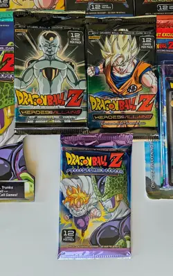 Dragon Ball Z Pack Lot Factory Sealed NEW Starter Deck Booster Promo DBZ Cards - Image 4