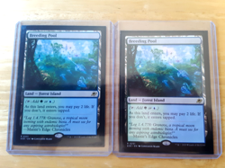 mtg 2 breeding pool cards regular finish edge of eternity land cards n/m see pic - Image 1