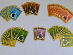 Pokemon Cards Base Set Lot of 50 Energy Cards Regular Finish 1999 - Image 1