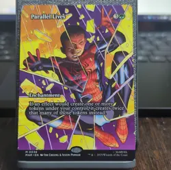 Marvel Parallel Lives Enchantment M0036 Spider-Man Magic Card English 2025 - Image 1