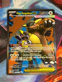 Mega Kangaskhan ex 164/132 Me01: Mega Evolution Holo Pokemon Card - Image 1