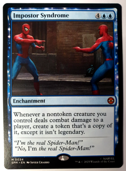 MTG Marvel Spider-Man - Imposter Syndrome - Mythic 0034 NM - Image 1