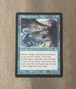 Magic the Gathering ** CHAIN OF VAPOR ** Onslaught ** Mint to Near Mint - Image 1