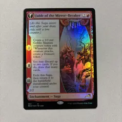 Fable of the Mirror-Breaker (Showcase) Kamigawa: Neon Dynasty Foil - Image 1