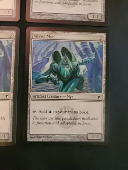 4x Silver Myr Scars of Mirrodin NM MTG Magic The Gathering MTG Tcg Playset X4 4 - Image 4